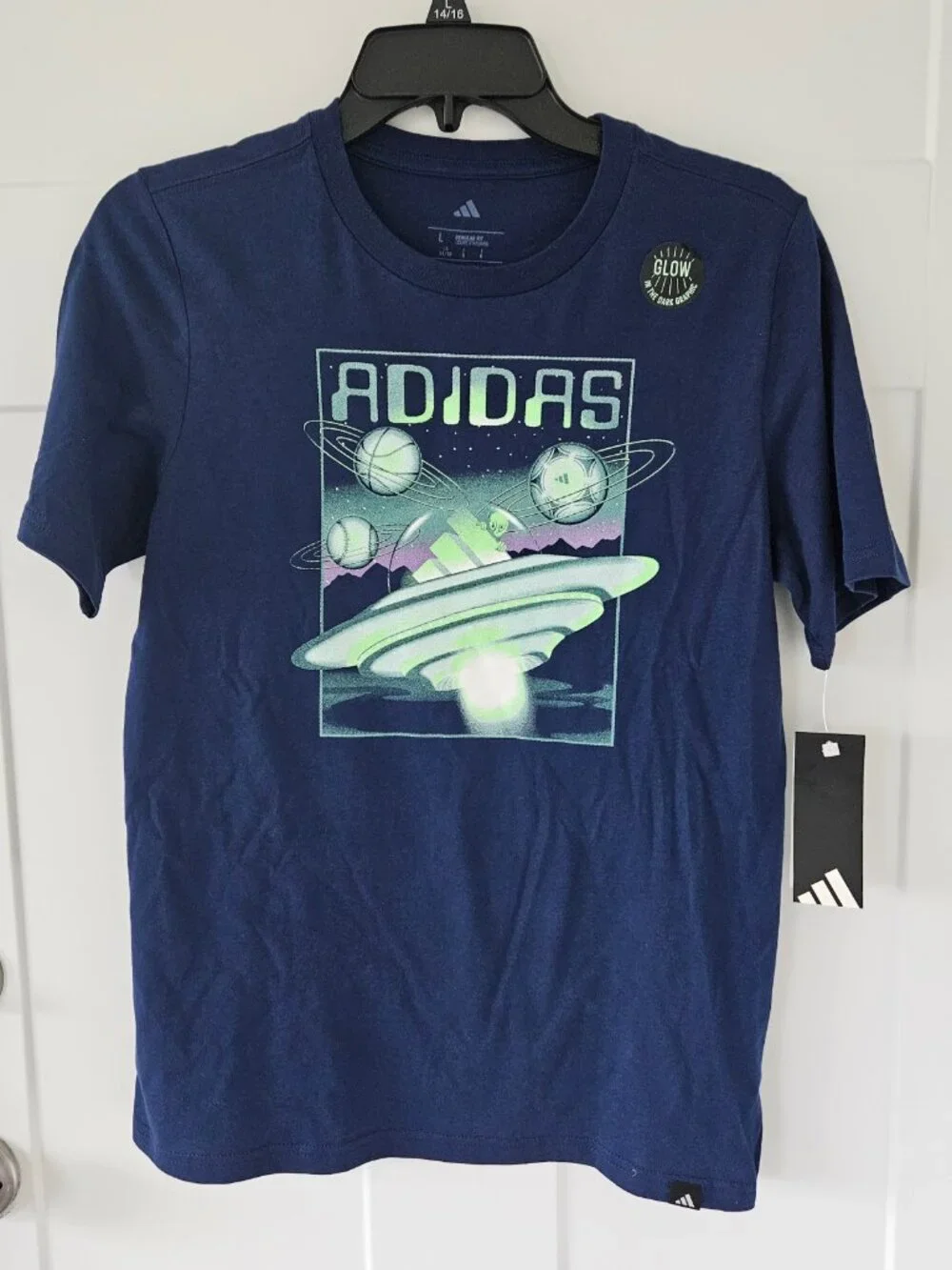 Two Boy's Size Large ( 14/16) T-shirts, adidas and Xersion NWT